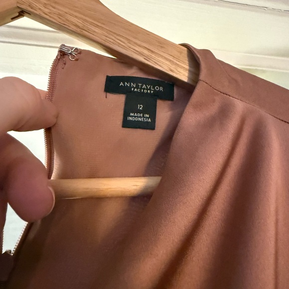 Ann Taylor Factory Sleeveless Copper Blouse - Picture 3 of 3